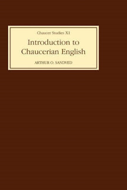 Book cover image for Introduction to Chaucerian English ISBN: 9780859911801